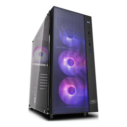 Deepcool MATREXX 55 Mesh ADD-RGB 4F Mesh Panel Tempered Glass Case W/ 4 Preinstalled ARGB Fans