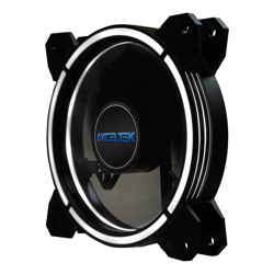 Axceltek F120-WHT 120mm White Led Fan