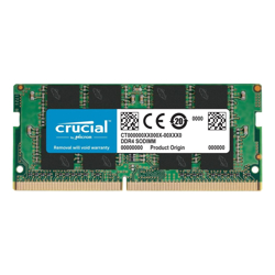 Micron Crucial 16GB (1x16GB) DDR4 SODIMM 3200MHz CL22 Single Stick Notebook Laptop Memory RAM