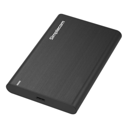 Simplecom SE221 Aluminium 2.5'' SATA HDD/SSD to USB 3.1 Enclosure Black