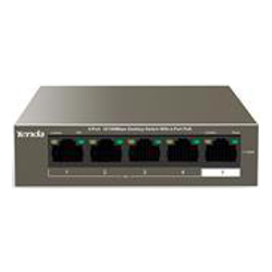 Tenda 5-Port FE Switch with 4-Port POE+