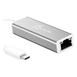 J5create JCE133G USB-C to Gigabit Ethernet Adapter (USB Type-C to RJ-45)