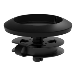 Logitech Rally Mic Table Mount Table Thickness:0.75 2.0 in (20 50 mm) Grommet Hole Diameter: 1.0 2.5 in (25 65mm)