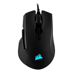 Corsair IRONCLAW RGB FPS/MOBA Gaming Mouse Black Backlit RGB LED 18000dpi Optical