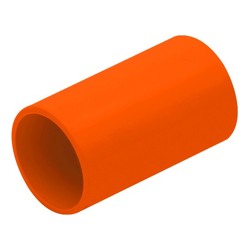 4Cabling 4C | Plain Coupling Orange 32mm 20 Pack