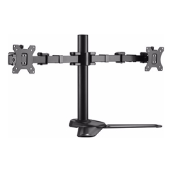 Brateck Dual Monitors Affordable Steel Articulating Monitor Stand Fit Most 17&amp;amp;quot;-32&amp;amp;quot; Monitors Up to 9kg per screen VESA 75x75/100x100