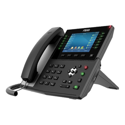 Fanvil X7C Enterprise Color IP Phone 5&amp;amp;quot; Hig Res Screen 20 SIP Lines HD Audio Built in Bluetooth  upto 60 DSS Key Entries Dual Gigabit