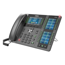 Fanvil X210  20 Line IP Phone 4.3  color LCD + 2  3.5  color LCD 127 DSS Key Build-in BT Dual 1000Mbps Eth Port ( 2 Year Warranty )