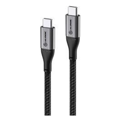 ALOGIC Super Ultra USB-C to USB-C Cable Male to Male 1.5m USB 2.0 5A 480Mbps Space Grey MOQ:3