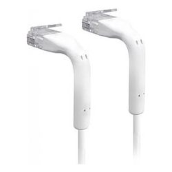 Ubiquiti UniFi patch cable with both end bendable RJ45 1m White