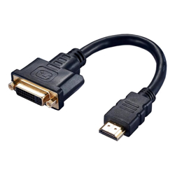 BluPeak HDMI Male to DVI Female Adapter-Sold by carton QTY 50 units