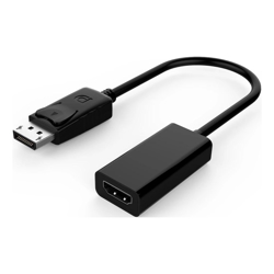 BluPeak HDMI FEMALE TO DISPLAYPort MALE ADAPTER ACTIVE (LIFETIME WARRANTY)