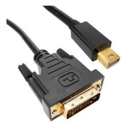 Mini DisplayPort (Male) to DVI (Male) 1.8M Cable