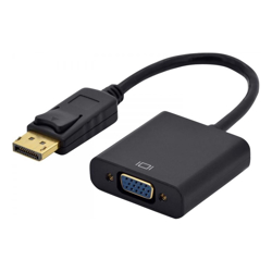 Konix Display port to VGA (Female) Adaptor 15cm new