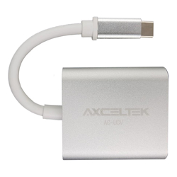 Axceltek AC-UCV USB-C M to VGA F 15cm adapter