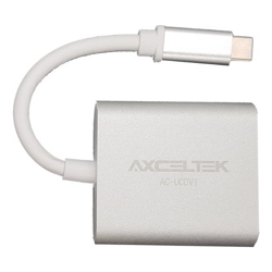 Axceltek AC-UCDVI USB-C M to DVI F 15cm adapter