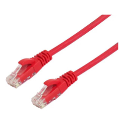BluPeak 50cm Cat6 UTP LAN Cable Red-Sold by carton QTY 50 units