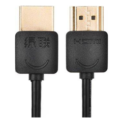 UGREEN High speed HDMI Cable with Ethernet full Copper 2M (Ultra Slim Type for tight spaces) 11199
