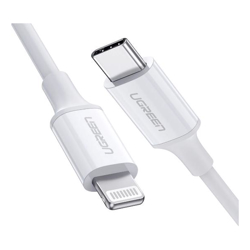 UGREEN TypeC to Lightning M/M Cable Rubber Shell 1m White 10493