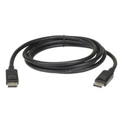 Aten 3m DisplayPort Cable supports up to 8K (7680 x 4320 @ 60Hz) DP 1.4 High Bit Rate 3 (HBR3) bandwidth of 32.4 Gbps