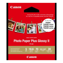 Canon PP-301S Q3.5IN.20 AM/OC Photo Paper PLUS Glossy II PP-301