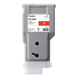 Canon PFI-206R LUCIA EX Red Ink for IPF6400 6450 300ML