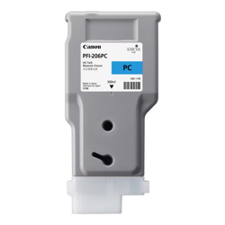 Canon PFI-206PC LUCIA EX Photo Cyan Ink for IPF6400 6450 300ML