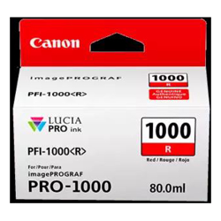 Canon PFI1000 Red Ink Cartridge