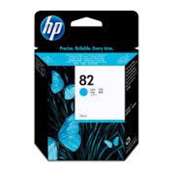 HP C4911A No 82 Cyan Ink Cartridge 69ml GENUINE