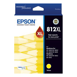 Epson 812XL Yellow Ink Cart