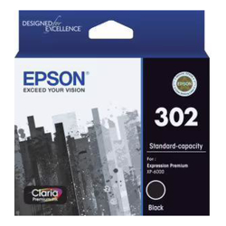Epson 302 Photo Black Ink Claria Premium for Expression Premium XP-6000