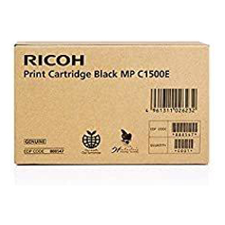 Ricoh 888547 TYPE-C1500EB BLK GEL INK Cartridge AFICIO MP C1500