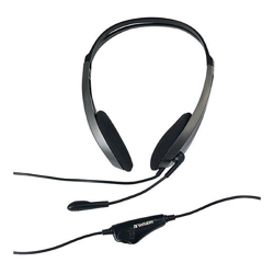 Verbatim Multimedia Headset with Microphone