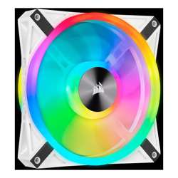 Corsair WHITE QL140 RGB 140mm RGB LED Fan Single Pack