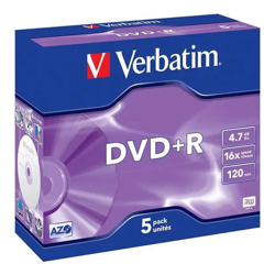 Verbatim 95049 Jewel Case (5Pk)