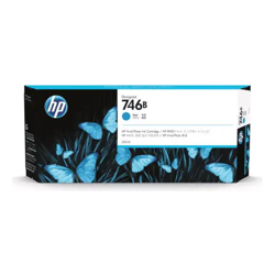 HP 746B 300ml Cyan Ink Cartridge