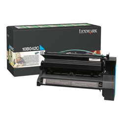 Lexmark 15G042C Return Program High Yield Cyan Toner Cartridge (15K) GENUINE