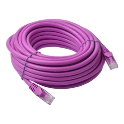 8Ware Cat6a UTP Ethernet Cable Snagless 5m Purple