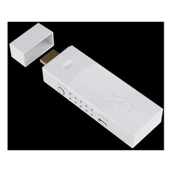 Acer White HWA1 2.4G/5G WirelessMirror HDMI Dongle EURO type 802.11 a/b/g/n/ac for P1150 P1250.