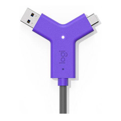 Logitech Swytch Hub Swytch Extender Swytch Connector with 1.5m / 4.9ft USB Cable 100-240v Swytch Hub Power Supply 100-240v