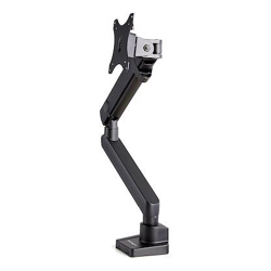 StarTech Desk Mount Monitor Arm with 2x USB 3.0 ports Slim Full Motion Single Monitor Mount up to 34in (17.6lb/8kg) VESA Display Clamp/Grommet Mount Mechanical Spring