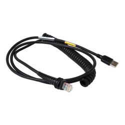 Honeywell Cable 1200/1300/1900 USB A Coiled 3M BLK