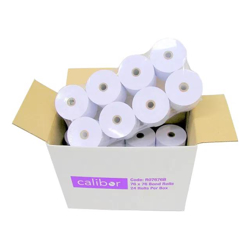 Calibor 2PLY Paper 76X76 24 ROLLS/Box