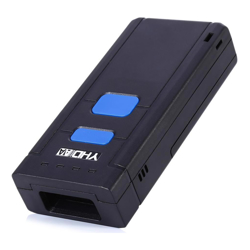 Nadamoo Mini Wireless Barcode Scanner CMOS Sensor Up to 50m (Bluetooth) / 100m (Wireless) Range Up to 100000 Barcode Memory