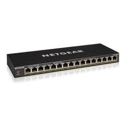 NETGEAR SOHO 16-port PoE+ Gigabit Unmanaged Switch (183W PoE Budget)