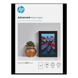 HP Advanced 10x15 50 SHEETS FSC Photo Paper