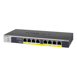 NETGEAR GS108PP 8 Port PoE/PoE+ Gigabit Ethernet Unmanaged Switch 