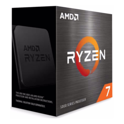 AMD Ryzen 7 5800X Zen 3 CPU 8C/16T TDP 105W Boost Up To 4.7GHz Base 3.8GHz Total Cache 36MB No Cooler (AMDCPU) (RYZEN5000)