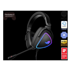 Asus ROG Delta S Lightweight USB-C Gaming Headset with AI noise-canceling mic MQA rendering technology RGB lighting PC Switch  PS5