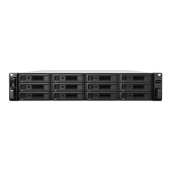 Synology RackStation RS3621RPXS 12-Bay 3.5&amp;amp;quot; Diskless 4xGbE NAS Intel Xeon D-15312.2GHz 8GB DDR4 RAM 2xUSB3.2 Expansion port x 2 5 yrs Wty.